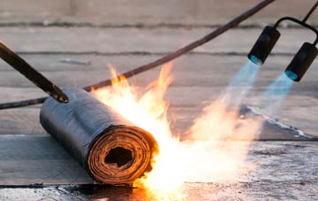 Munderfield Row asphalt flat roofing repairs