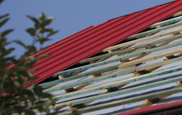Munderfield Row corrugated roofing costs